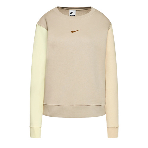 Damska Bluza sportowa Nike Swoosh W Beżowa - DJ4411-210