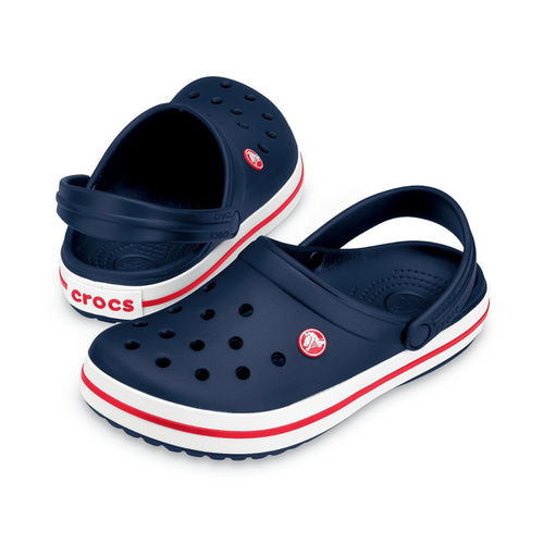 Klapki sandały Crocs Crocband Unisex Navy/Red - 11016-410