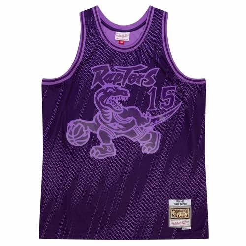 Koszulka Mitchell & Ness Jersey Swingman Monochrome Hyper Hoops NBA Toronto Raptors Vince Carter - TFSM1280-TRA98VCAPURP