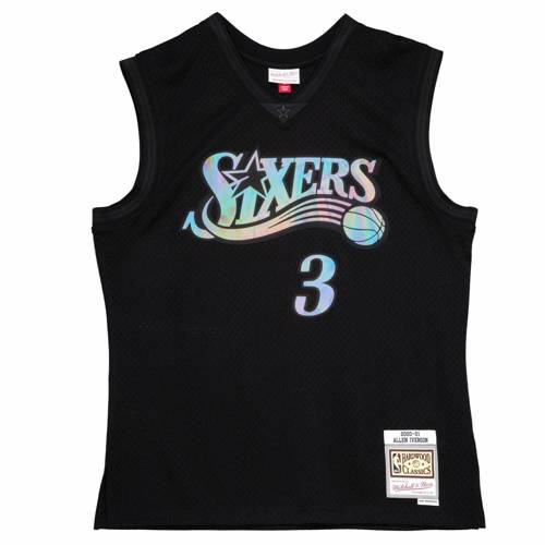 Koszulka Mitchell & Ness NBA Philadelphia 76ers Allen Iverson Swingman - SMJYLF19035-P76BLCK00AIV