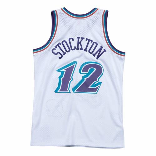 Koszulka Mitchell & Ness NBA Swingman Jersey Utah Jazz John Stockton - SMJYLG18031-UJAWHIT96JST