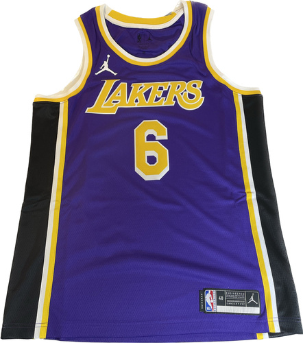 Koszulka Swingman Air Jordan NBA LeBron James Los Angeles Lakers Jersey - CV9481-513