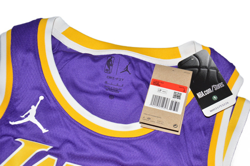 Koszulka Swingman Air Jordan NBA LeBron James Los Angeles Lakers Jersey - CV9481-513