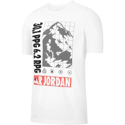 Koszulka męska Air Jordan Winter Utility T-Shirt biała  - CT3710-100