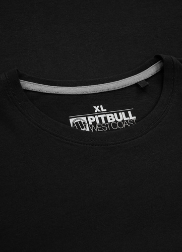 Koszulka męska Pit Bull West Coast Small Logo 140 Czarna