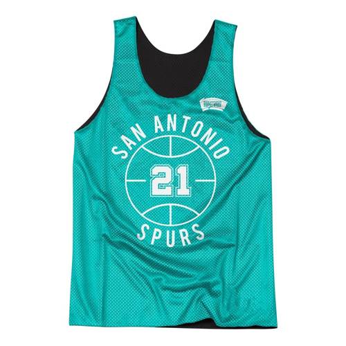 Koszulka męska dwustronna Mitchell & Ness Tank Top San Antonio Spurs Tim Duncan