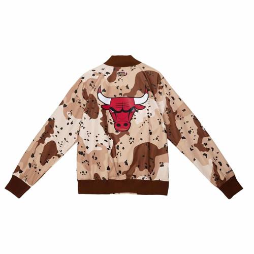 Kurtka bejsbolówka męska Mitchell & Ness Camo Reflective NBA Chicago Bulls