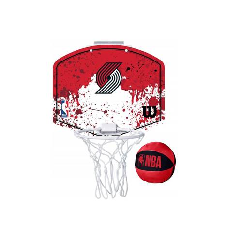 Mini tablica do koszykówki Wilson NBA Team Mini Hoop NBA Portland Trail Blazers - WTBA1302POR