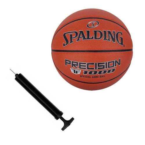 Piłka do koszykówki Spalding TF-1000 Precision Official Indoor + Pompka