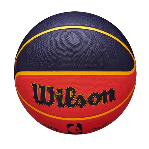 Piłka do koszykówki Wilson 2023-2024 NBA Oklahoma City Thunder Team City Edition Icon Basketball - WZ4024221XB