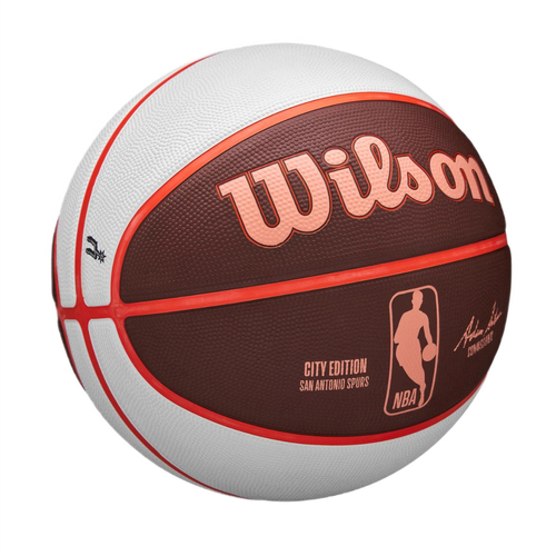 Piłka do koszykówki Wilson 2023-2024 NBA San Antonio Spurs Team City Edition Icon Basketball - WZ4024227XB