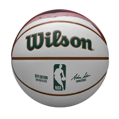 Piłka do koszykówki Wilson NBA Boston Celtics Team City - WZ4024102XB