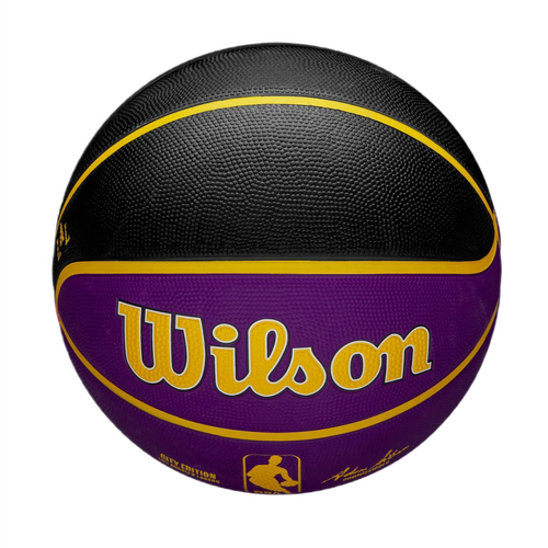 Piłka do koszykówki Wilson NBA Lakers + Pompka do piłki Igła WILSON BSKT