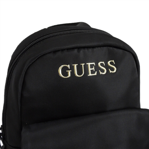 Plecak miejski damski mały czarny Guess Backbag - V3BZ15WFUK0-JBLK