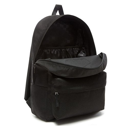 Plecak szkolny VANS Realm Backpack czarny + piórnik saszetka OTW