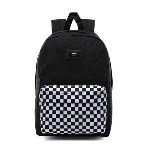 Plecak szkolny Vans New Skool Checkerboard kratka szachownica + piórnik