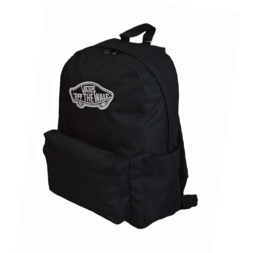 Plecak szkolny miejski Vans Old Skool Classic Backpack Czarny VN000H4YBLK1 + Custom Czerwone Wisienki