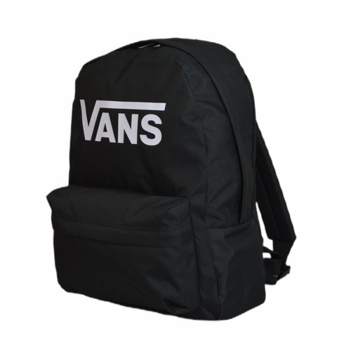 Plecak szkolny miejski Vans Old Skool Print Backpack Black VN000H50BLK1 + Custom Czerwona Róża