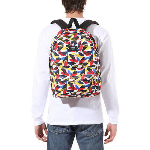 Plecak szkolny młodzieżowy Vans Old Skool III Backpack kolorowy - VN0A3I6RZM7