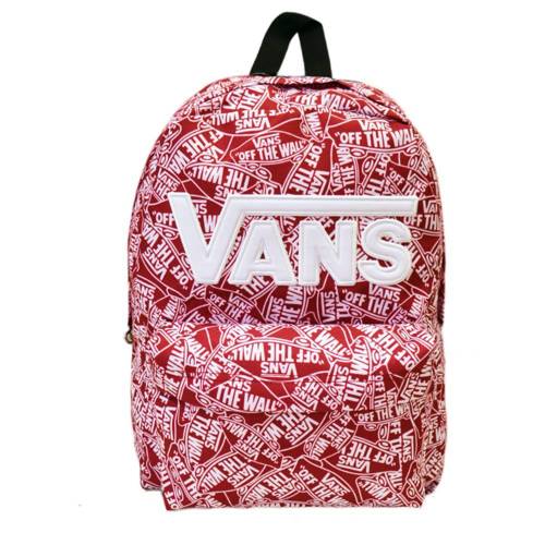 Plecak szkolny młodzieżowy Vans Old Skool czerwony - VN0002TL9QK1