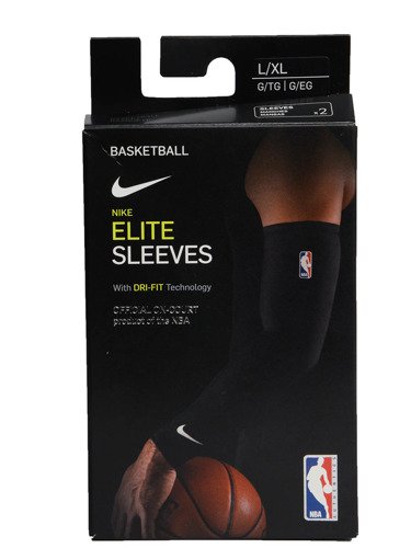 Rękaw koszykarski na łokieć arm shooting sleeve Nike NBA Elite 2 szt. - NKS09-010