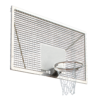Tablica do koszykówki stalowa 180 x 105 cm Interplastic