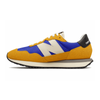 Buty męskie sportowe klasyczne New Balance żółto-niebieskie - MS237AA 