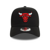 Czapka z daszkiem New Era 9FORTY NBA Chicago Bulls Patch Black E-Frame - 60580707