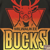 Koszulka Sportowa Mitchell & Ness NBA Milwaukee Bucks T-Shirt Czarna