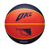 Piłka do koszykówki Wilson 2023-2024 NBA Oklahoma City Thunder Team City Edition Icon Basketball - WZ4024221XB