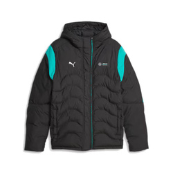 Kurtka zimowa męska Puma Mercedes-AMG PETRONAS MT7 Ecolite Men's Padded Jacket czarny - 621146-01