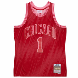 Mitchell & Ness NBA Jersey Swingman Monochrome Chicago Bulls Derrick Rose - TFSM1280-CBU08DRSRED1