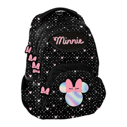 PASO x Minnie Mouse School Backpack for Kids Black - DM23VV-278