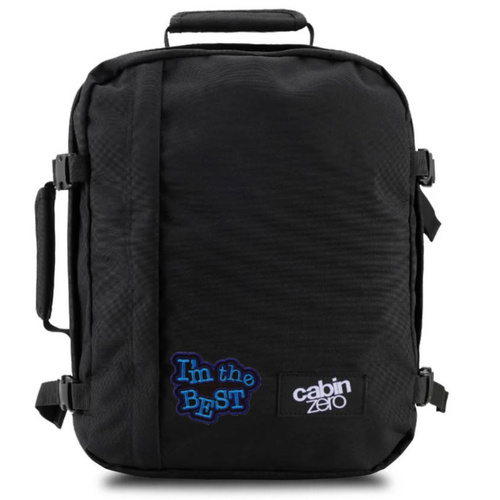 CabinZero Classic 2w1 28L Backpack black + Custom Oh Yea 
