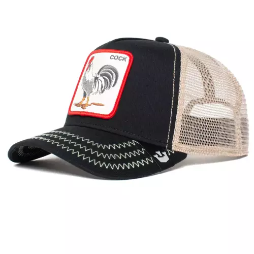 Goorin Bros. The Cock Black Trucker Cap - 101-0378-BLK