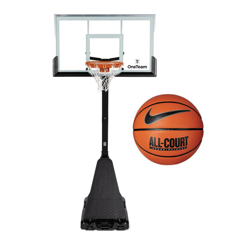 Set to Basketball Portable Stand OneTeam + Nike All Court 8P Ball