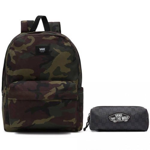 Vans Old Skool Camo Backpack - VN0A5KHQ97I + Pencil Pouch