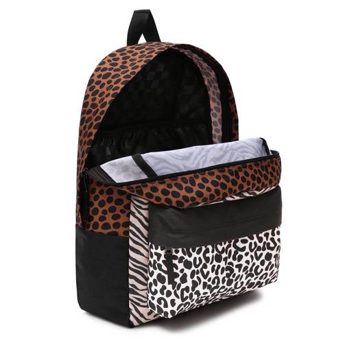 Vans Realm Backpack Animal Patterns + Benched Bag Batoh