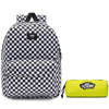 Set Vans Old Skool Check backpack VN0A5KHRY28 + Pencil Pouch Vans VN0A3HMQO991